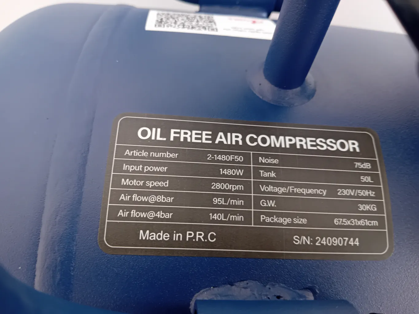 کمپرسور روما مدل 21480F50