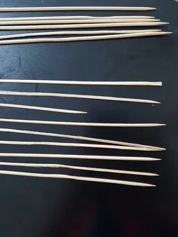 سیخ مدل natural بسته 85 عددی