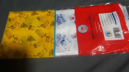 پاکت یکبار مصرف ساندویچ پنگوئن - بسته 100 عددی