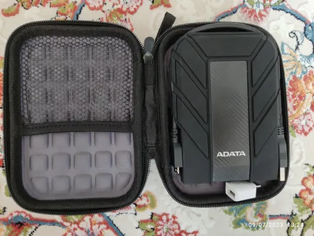 هارد اکسترنال ای دیتا مدل HD710 Pro ظرفیت دو ترابایت دارای رابط USB Type-A 3.0