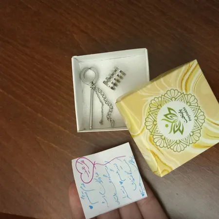 پیرسینگ گوش زنانه پایتخت مدل PS907_A  مجموعه 2 عددی