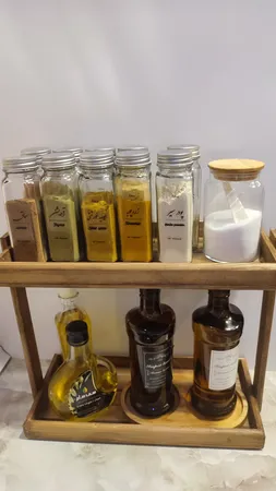 استند جا ادویه ای مدل چوبی