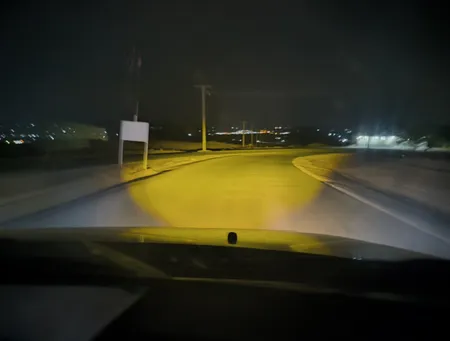 پروژکتور آفرودی موتور سیکلت و خودرو مدل 3 لنز بسته 2 عددی