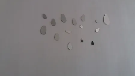 آینه مدل سنگ رودخانه