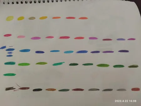 مداد رنگی 48 رنگ فکتیس کد 14