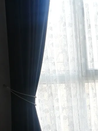 پرده جمع کن مدل مروارید دو خط بسته 2 عددی