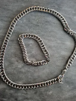 نیم ست مردانه مدل استیل کد 8451