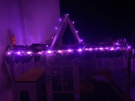 ریسه ال ای دی سحاب کد مفتولی به طول 5 متر