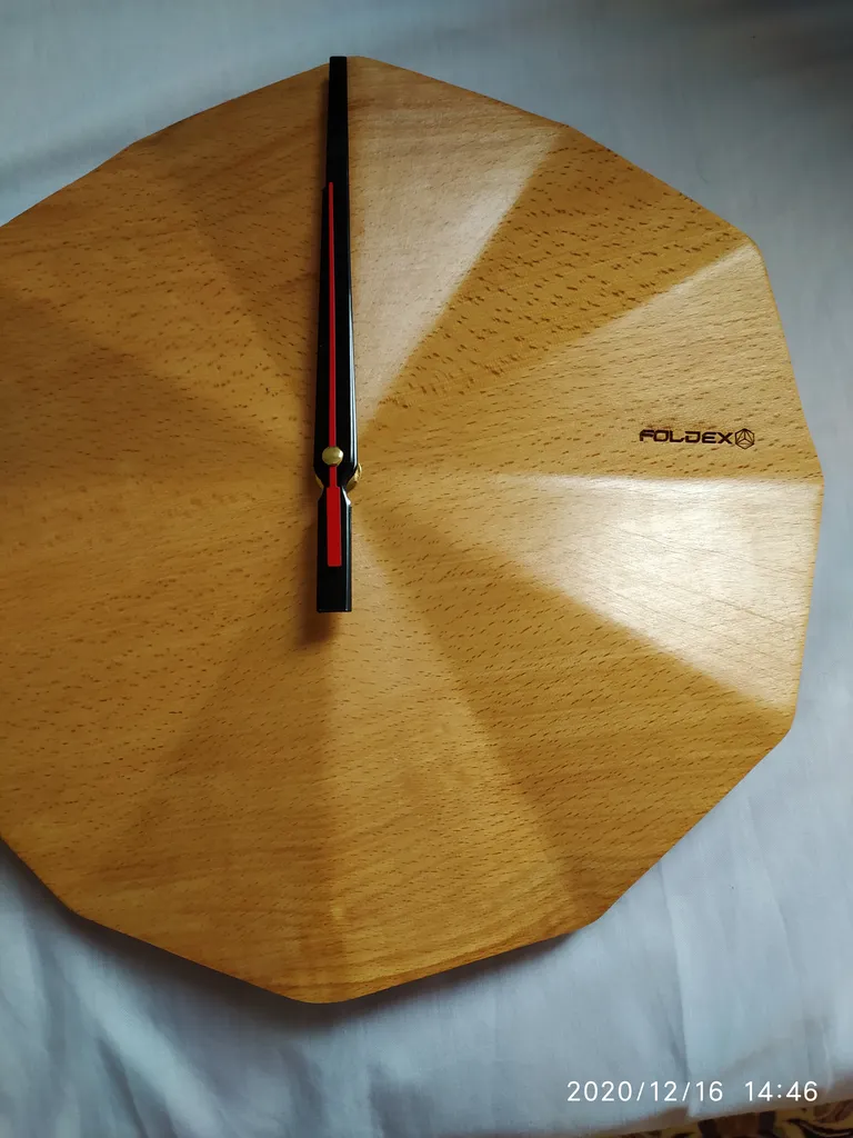 ساعت دیواری فولدکس مدل دلتا