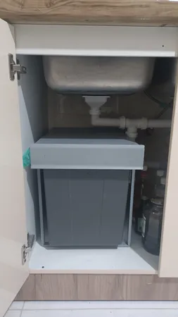 سطل زباله کابینتی مدل 01vasat