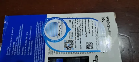 اس اس دی اینترنال PCIe Gen4 x4 وسترن دیجیتال مدل Blue SN580  ظرفیت 500 گیگابایت