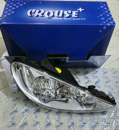چراغ جلو کروز پلاس مدل 401-501 مناسب برای پژو 206 بسته دو عددی