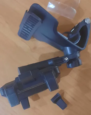 پایه نگهدارنده گوشی موبایل مدل گیره ای کد 6 به همراه شماره تلفن مخصوص پارک