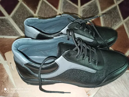 کفش روزمره زنانه چرم عطارد مدل چرم طبیعی کد SH46