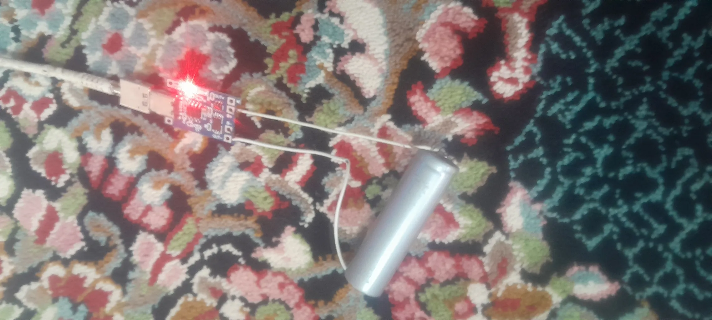 ماژول شارژ باتری لیتیومی مدل TP-4056TYPEC بسته 2 عددی