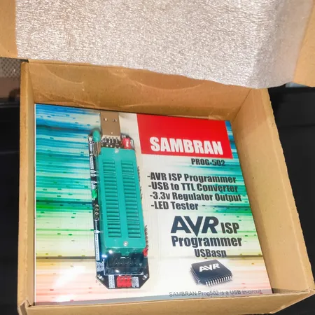 پروگرامر میکروکنترلر AVR سامبران مدل  Prog502