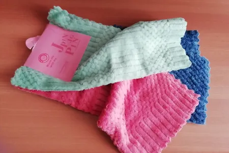 دستمال آشپزخانه مدل میکروفایبر مجموعه 3 عددی