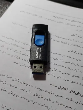 فلش مموری USB 3.1 ای دیتا مدل UV320 ظرفیت 64 گیگابایت
