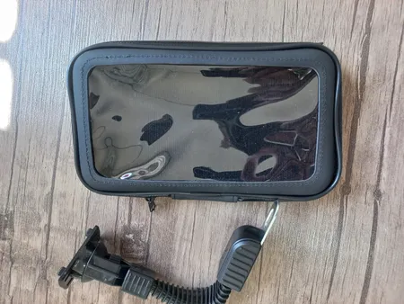 پایه نگهدارنده گوشی موبایل مدل BIC مناسب برای موتورسیکلت