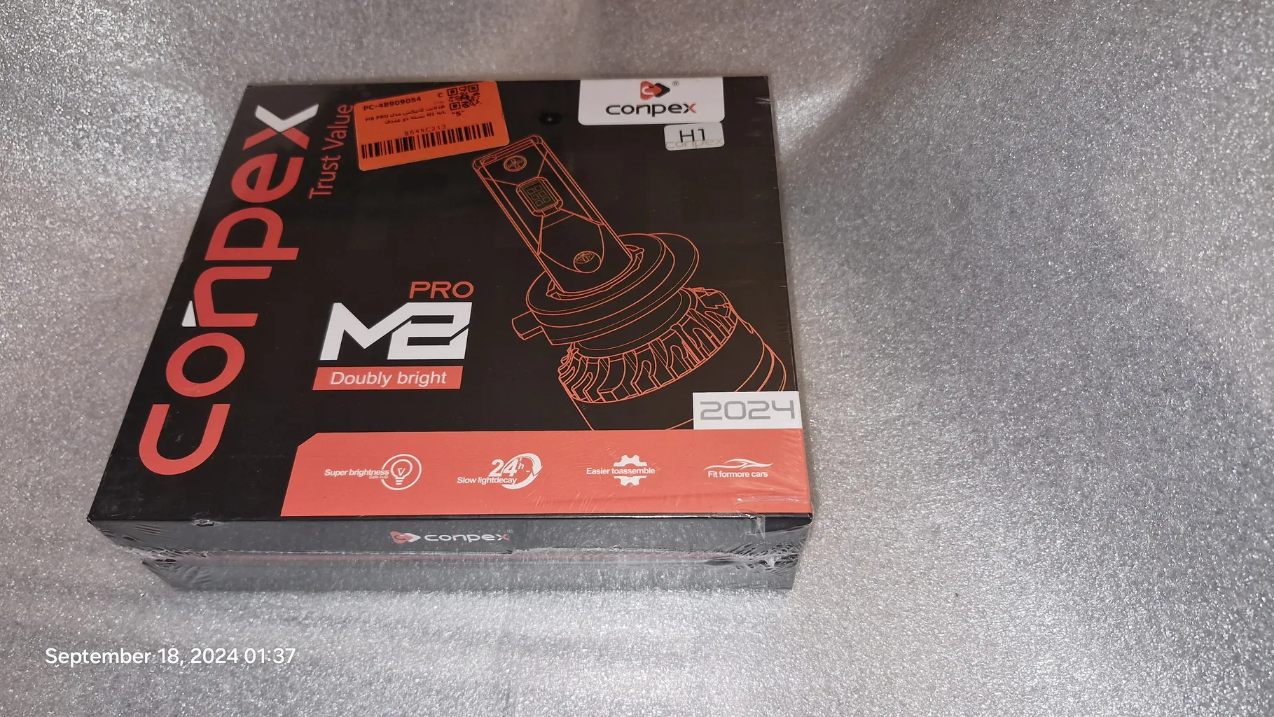 هدلایت کانپکس مدل M8 PRO پایه H1 بسته دو عددی