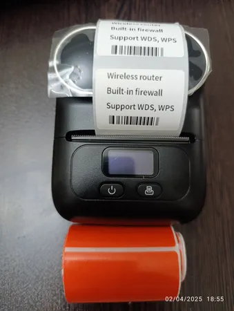 برچسب پرینتر لیبل زن حرارتی مدل S3451