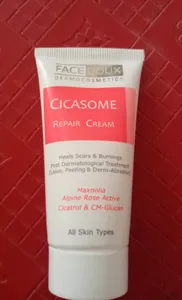 تجریه خرید کرم ترمیم کننده فیس دوکس مدل Cicasome مناسب انواع پوست حجم ۳۰ میلی لیتر