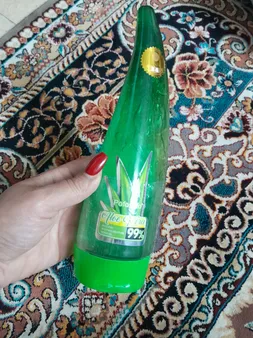 ژل آبرسان پوفوسوفو مدل آلوئه ورا شاخکی حجم 260 میلی لیتر