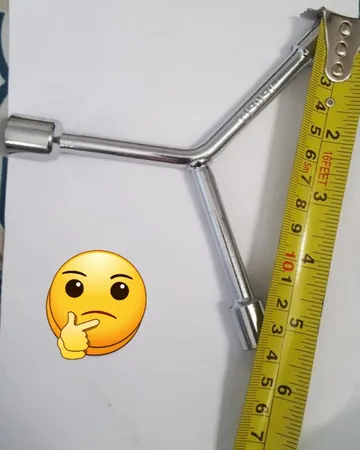 آچار بکس مدل سه پر سایز 8 و 10 و 12 میلی متر