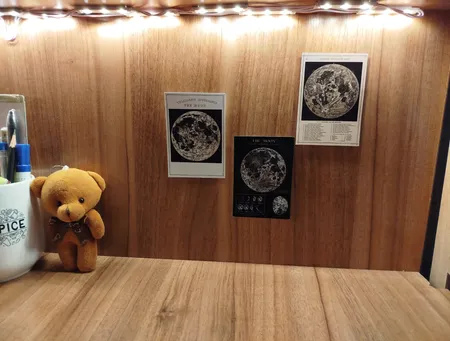 پوستر مدل مستر  ماه مجموعه 3عددی