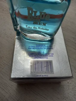 ادو تویلت مردانه رساسی مدل Blue for men با رایحه خنک و تند حجم 100 میلی لیتر