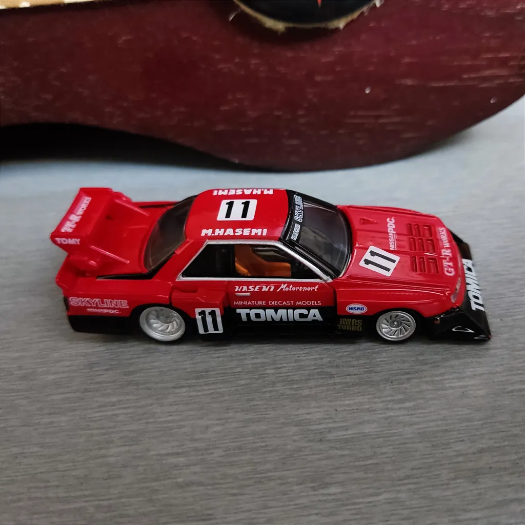 ماشین بازی تاکارا تامی مدل Tomica Skyline Turbo Super Silhouete کد 123767