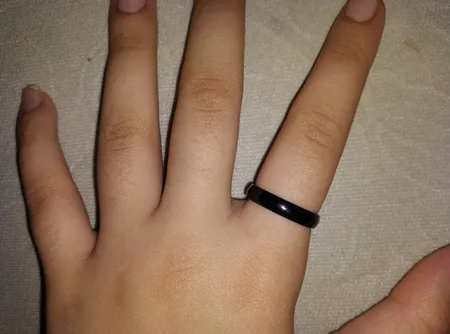 انگشتر مدل رینگ ساده استیل 06