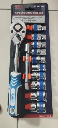 آچار بکس باس مدل 12S مجموعه 12 عددی