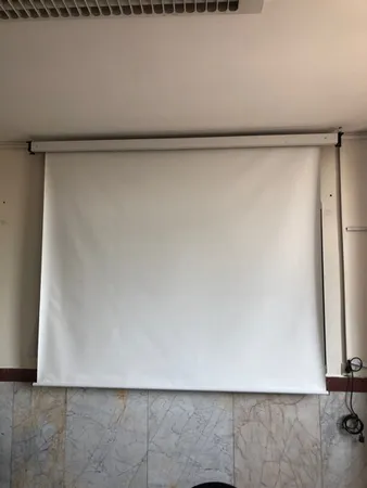 پرده نمایش برقی پروژکتور اسکوپ پارچه عالی سایز 200x 200