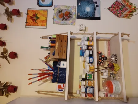 شلف دیواری مدل سه طبقه