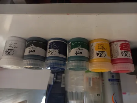 گواش 6 رنگ پارس مدل 006