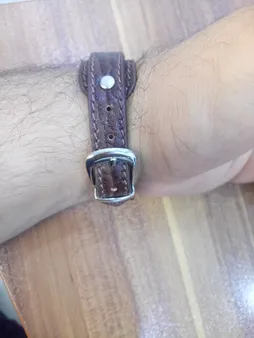 دستبند چرم وارک مدل رهام کد rb237