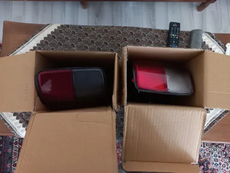 چراغ خطر عقب خودرو فن آوران مدل YM110 مناسب برای پژو پارس بسته دو عددی