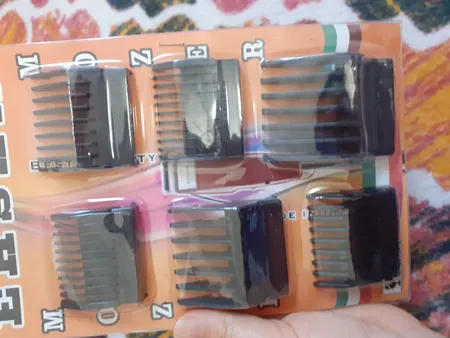 ست شانه 6 عددی ماشین اصلاح مناسب برای ماشین اصلاح موزر