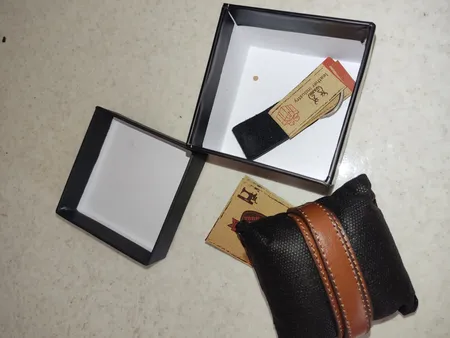 دستبند چرم وارک مدل رهام کد rb176