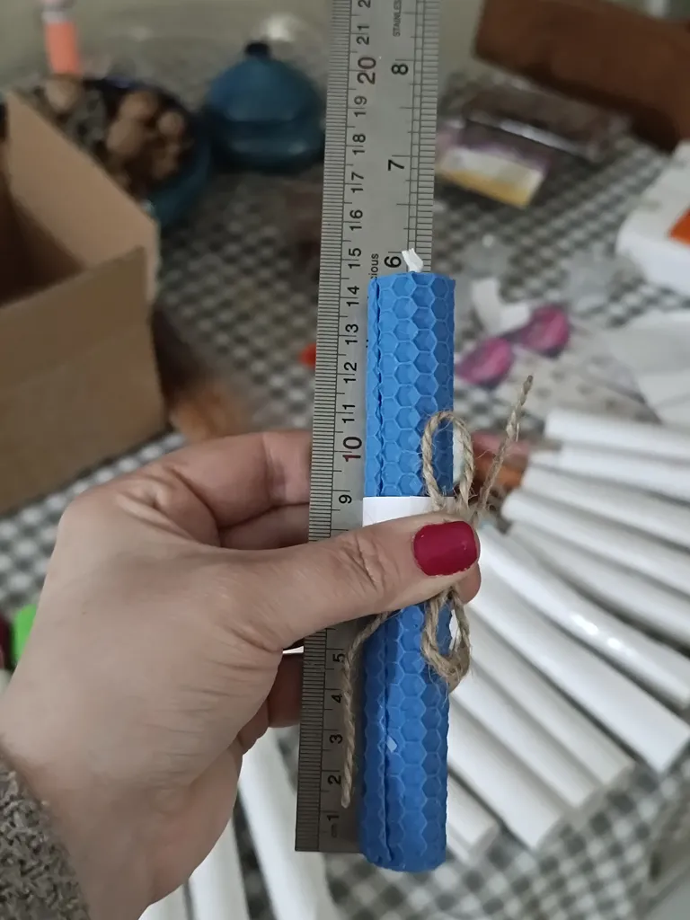 شمع مدل موم عسل مجموعه 20 عددی