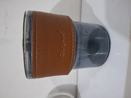 ماگ مدل شیشه ای چرمی