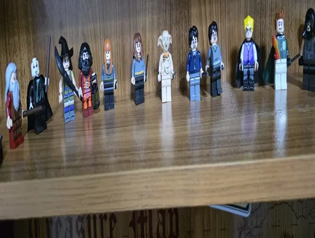 اکشن فیگور مدل لگو هری پاتر مجموعه 12 عددی