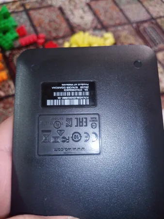 هارد اکسترنال وسترن دیجیتال مدل Elements ظرفیت یک ترابایت دارای رابط USB Type-A 3.0