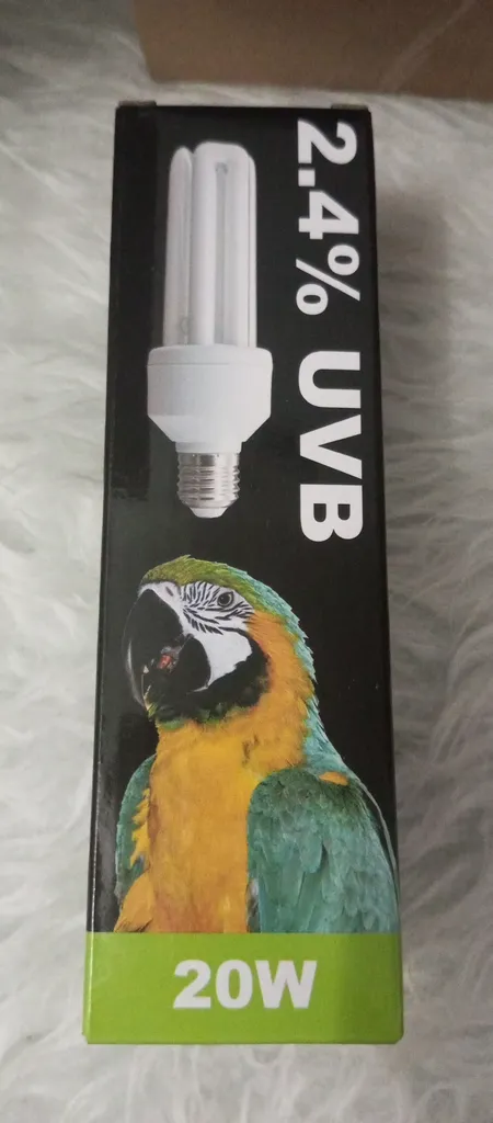 لامپ یو وی بی 20 وات لاکی هرپ مدل پرندگان UVB 2.4% پایه E27