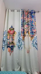 چوب پرده پانچ دکوریما مدل CHS طول 150 سانتیمتر