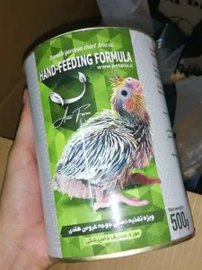 تجریه خرید مکمل غذایی پرندگان زینتی آریا فارم مدل غذای کمکی جیلراک وزن 500 گرم