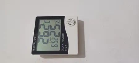 دماسنج و رطوبت سنج مدل  htc1