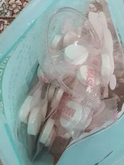 قرص ماسک ورقه ای صورت کلی مدل k50 بسته 50 عددی