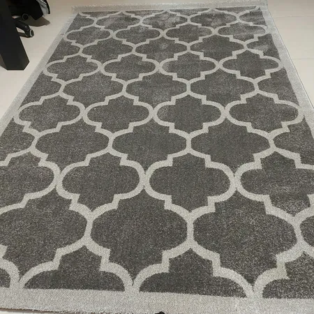 فرش ماشینی ساوین کد 4045 زمینه طوسی